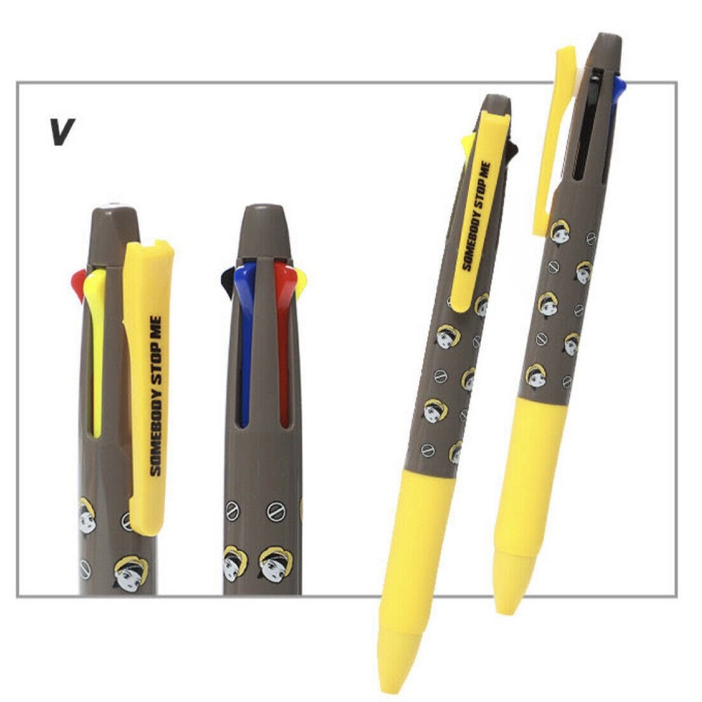 BTS TinyTan V Taehyung Multi Pen + Mechanical Pencil